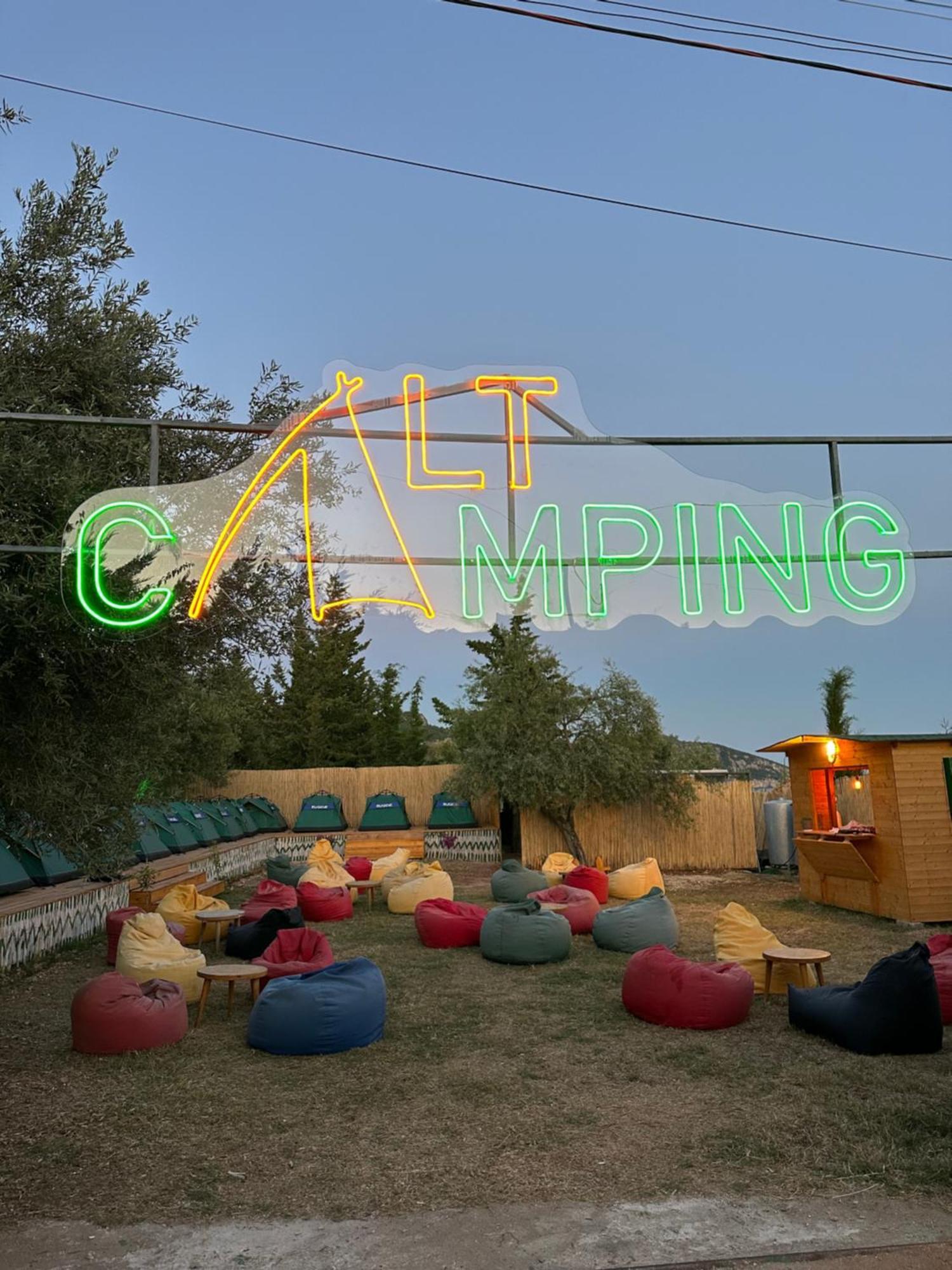 Hotel Alt Camping Dhërmi Exteriér fotografie